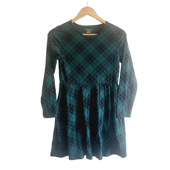 XXL Children's Place plaid cotton dress - Picture 1 of 3